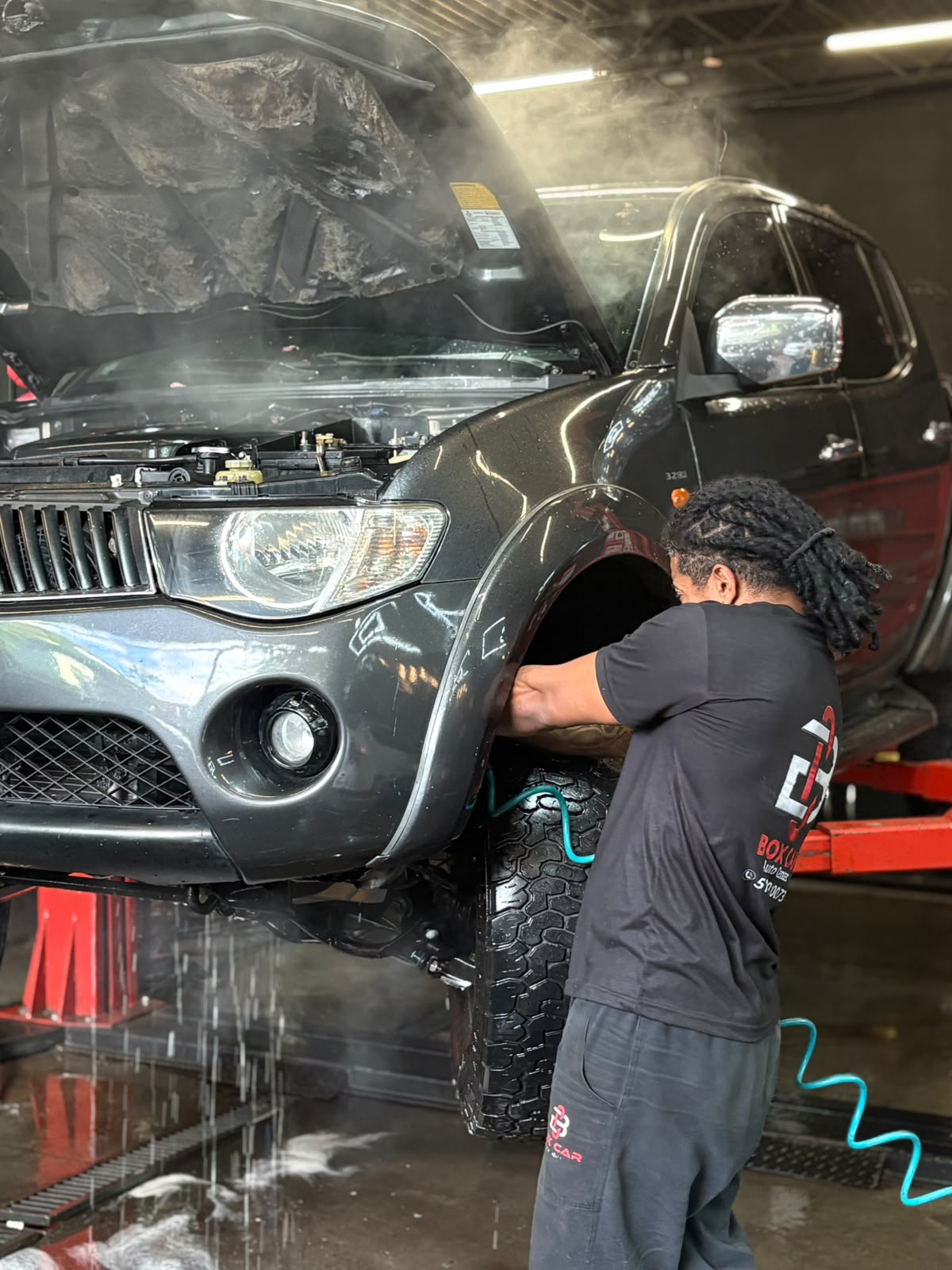Lavagem automotiva na Box Car